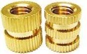 Insert nuts (flat inserts): bronze, screws, for resin molding manufacturers (Samut Prakan, Thailand)