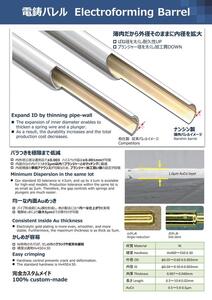 Electroforming Barrels for Spring Contact Probes