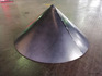 【Cone bending, Iron 4.5mm Outer diameter 523φ×220H, Fewer marks ,Technical skill, High precision】