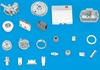 Zinc die casting
[From mechanical parts to exterior parts, etc., Insert casting, plating, coating, and printing, etc.]