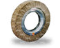 Abrasives, pre-treated base polishing for cylinders, NF polishing wheels