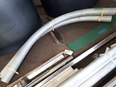 【Pipe bending】 Stainless steel TP-A R Bending