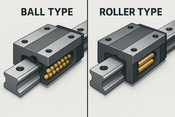 ความแตกต่างระหว่าง Linear Guide แบบ Ball Type และ Roller Type