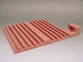 Heat Sink, Complex Shapes Casting, Pure Copper, High-Purity, High-Heat Conductivity, Near Net Shape