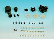 Electronics and Electricity Parts 【Thermoplastic resin, Thermosetting Resin, Thin, Insert Molding】