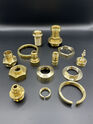 Brass cutting on NC lathe, Combined machine, C3604BD/CAC406C compatible, Gifu