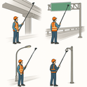 Bridge, Sign, and Streetlight Inspection Service｜No Boom Lift Needed – Safe & Budget-Friendly