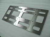 Precision machining and center cutting of stainless steel plates SUS304