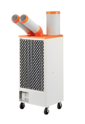  Dual-Duct Portable Spot Cooler SS-40 Series ｜ Wide-Area Cooling for Two Workstations