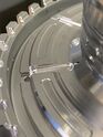 Lathe turning product by 5-axis machine (aluminum prototype)