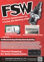 Process Optimization via Friction Stir Welding (FSW)