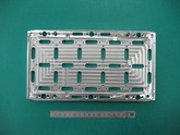 Production equipment parts, equipment parts, aluminum (A6061), precision micromachining, precision cutting, shortened delivery time, short delivery time based in Kyushu (Kumamoto)