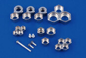 Partial silver plating for stainless steel