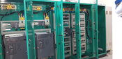 PLC-HMI, inverters control system