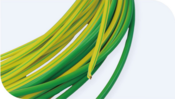 Two-Color PVC Tubing QX‑PVC 300/600 ｜ Green-Yellow Stripes for Safe Wiring Identification