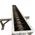 Screw conveyor for exhaust