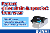 Phoenix NEO Magnetic Separator｜Prevent Drive Chain & Sprocket Damage