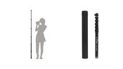 2.0m Bi Rod Series ｜ Compact Telescopic Camera Rod for Photography & Inspections