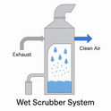 Wet Scrubber ในสายพ่นสี ｜ วิธีลดฝุ่นและกลิ่นเพื่อคุณภาพงานที่ดีกว่า