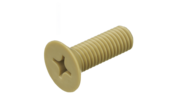 CHEMIS PEEK/FH (+) Pan Head Screw｜High-Performance Plastic Fastener for Heat & Chemical Applications