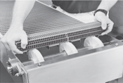 Modular Plastic Belt HR Nylon Model｜Heat-Resistant, FDA-Compliant Conveyor for Food Processing