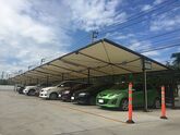 PVC tent: Durable and designed parking roof ideal for parking rooftops, Samut Prakan, Thailand