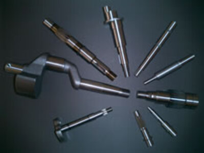 We can handle development and prototypes of single high-precision shafts as well as mass production of 10,000 units.