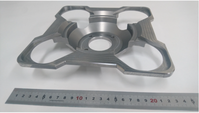 3D shape machining of SUS304, labor saving 