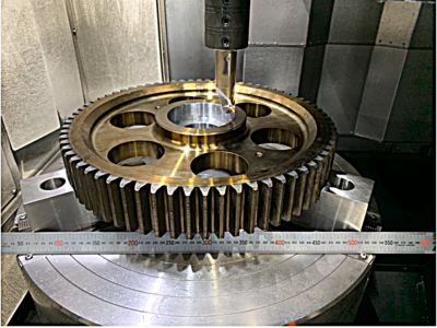 Large item, spur gear, gear, module 6, special gear