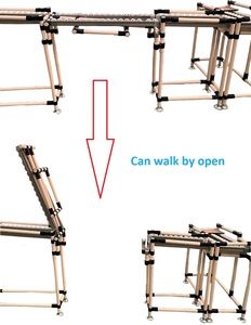 Free Flow Roller with Open Bridge