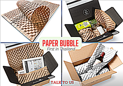 Paper Bubble for Wrapping
