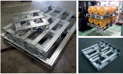 Lightweight and High-Strength Custom-Made Pallets with No Initial Cost (Thailand)