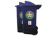 We produce trash cans in Bangkok, large trash cans with wheels, smooth lids.