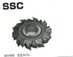 SSC Staggered Tooth Side Milling Cutter Cutter or oblique tooth circular saw blade for cutting steel