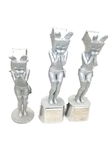 An aluminum replica by 3d additve manufacturing with casting technology(Yuru-chara)